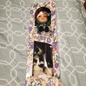Wimbledon collection porcelain doll